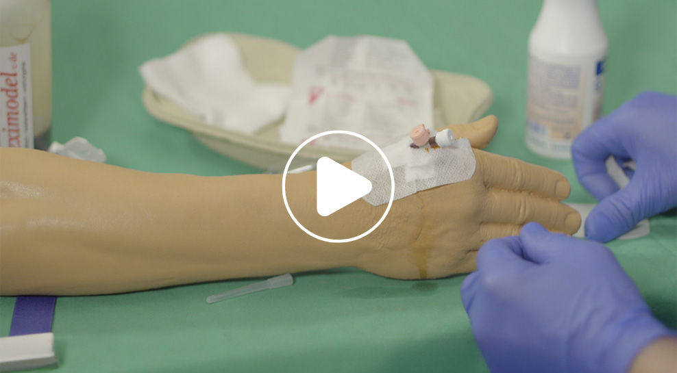 Videovorschau Produktvorstellung Inhektionstrainer Arm
