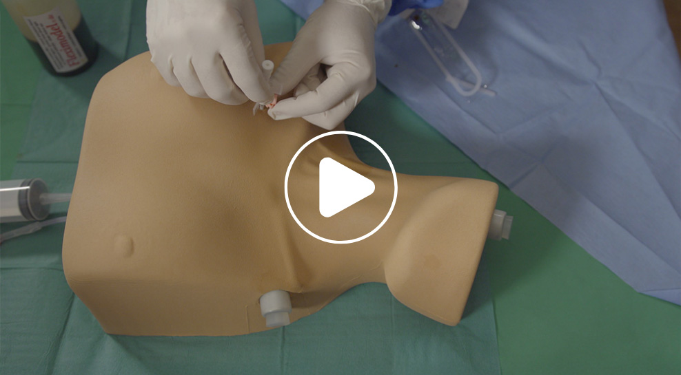 Videovorschau Produktvorstellung Thorax Trainingsmodell